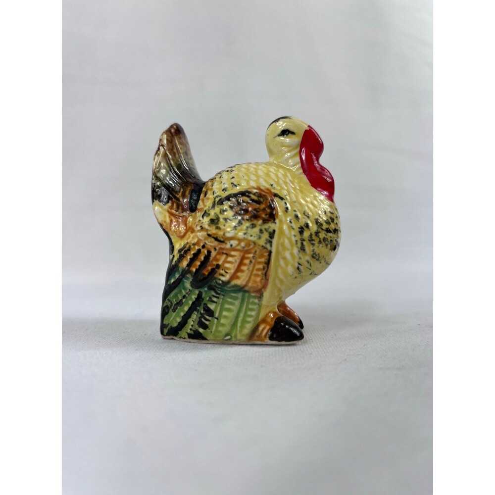 Vintage 1940s Tom Turkey Ceramic Salt Pepper Shaker